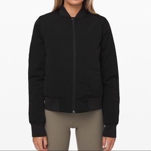 Lululemon reversible party bomber jacket